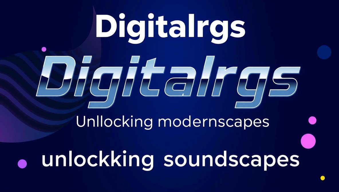 Digitalrgs Unlocking Modern Soundscapes: Transforming Music Creation and Listening