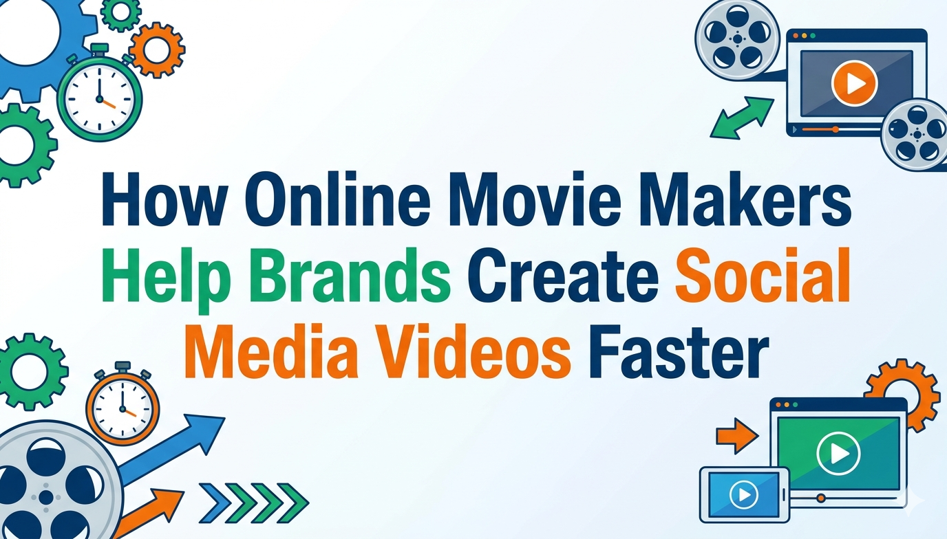 How Online Movie Makers Help Brands Create Social Media Videos Faster